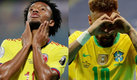 Colombia y Brasil juegan en la cuarta fecha de la Copa América. (Reuters)