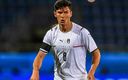Matteo Pessina disputando un partido con la Selección de Italia. (Instagram @pessinamatteo)