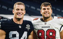 Nassib (izq) compartió el momento en un video (Instagram Carl Nassib)