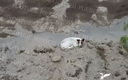 Un tercer perrito fue captado dentro del socavón de Zacatepec, Puebla. (YouTube: MEXICO DJI PUEBLA)