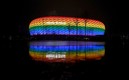 El Allianz Arena con el arcoíris en apoyo a la comunidad LGTB. FOTO: Reuters.