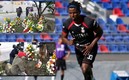 La familia de María Fernanda acudió al lugar del trágico accidente para recordarla.