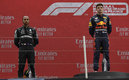 Verstappen le dio con todo a Hamilton. (Foto: Reuters)