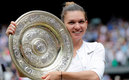 Halep conquistó Wimbledon en 2019 (Reuters)