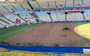 Se trabaja en el Maracaná para tenerlo a punto. para la final. (FOTO: @maracana)