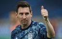 La Pulga está pasando su cumpleaños 34 con la Selección Argentina. FOTO: Reuters.