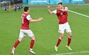 Sasa Kalajdzic logró anotarle a Donnarumma. Foto: AFP