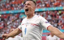 República Checa supo aprovechar que su rival tenía 10 hombres. (Foto: Eurocopa2020)