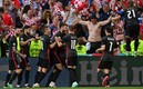 El conjunto croata logró el milagroso empate tras ir 3-1 abajo. Foto: AFP