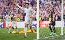 El delantero de la Juventus al fin encontró el gol y marcó en tiempo extra para darle el pase a España. Foto: AFP