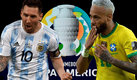 Messi y Neymar solamente podrían encontrarse en la Final de la Copa América. (Footy Renders)
