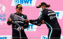 Bottas se quedó con el tercer sitio delante del mexicano (Reuters)
