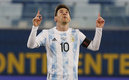 Messi celebró por partida doble (Reuters)