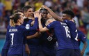 Paul Pogba marcó el 3-1 para Francia ante Suiza. (Foto: AFP)