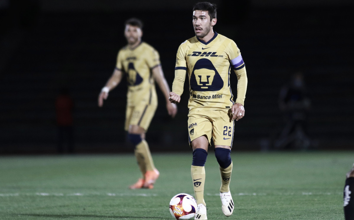 Vigón se mantiene entrenando con Pumas. (FOTO: Mexsport)