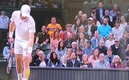 El aficionado aparece en uno de los mejores asientos del evento. (Foto: captura de pantalla ESPN)