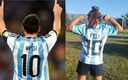 Felicitas Flores, niña promesa del futbol femenil que logró un saludo de su ídolo Leonel Messi