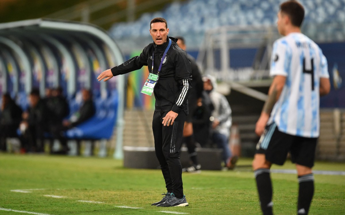 Scaloni no ve a nadie en Copa América a la altura de Messi - Vimarsana News
