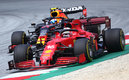 Checo estuvo al acecho de Leclerc por varias vueltas (Reuters)