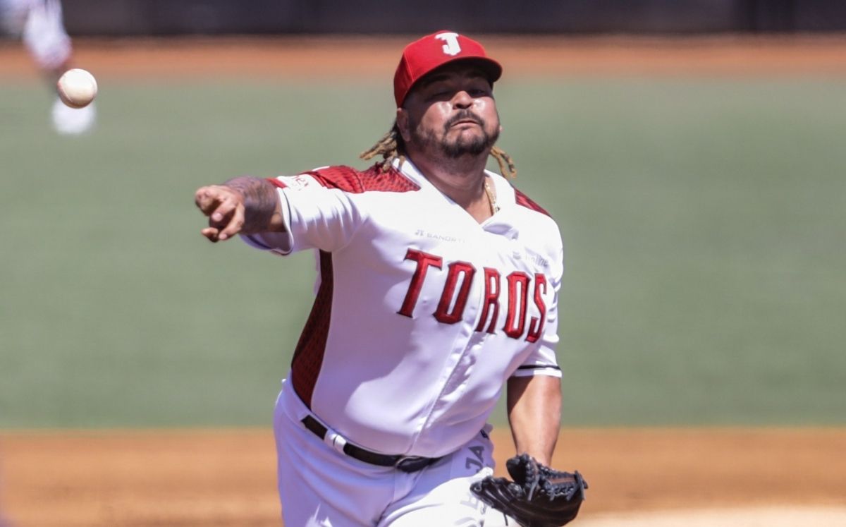Williams Pérez debutó en la LMB este 2021 con los Toros de Tijuana. (Cortesía)