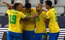 Brasil sufrió pero llegó invicto a la Final de la Copa. Foto: AFP