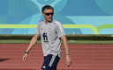 Luis Enrique preparando el encuentro contra Italia. (Foto: AFP)