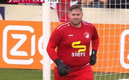 El guardameta no permitió goles de la ofensiva del campeón (Captura)
