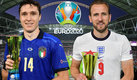 Italia e Inglaterra son los finalistas de la Eurocopa. (Footy Renders)