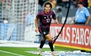 Lainez sonríe tras su gol con la Olímpica. Foto: Imago7