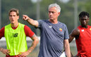 Mou ya trabaja con su nuevo club (Twitter @ASRomaEspanol)
