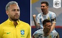 Neymar vs Messi es la final soñada de la Copa América. (FOTO: AFP)