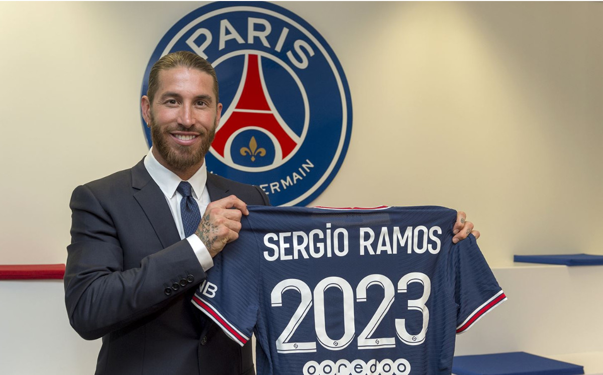 Ramos dejó al Real Madrid este verano. (FOTO: PSG_Inside)