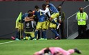 Colombia no quiso irse a penales y Luis Fernando Díaz metió un golazo. Foto: AFP