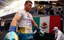 El Canelo mostró su poder durante un entrenamiento. FOTO: Imago7.