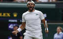 El italiano celebrando su pase a la historia. (Foto: AFP)