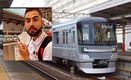 Beltrán y Esquivel bromearon en el metro de Tokio