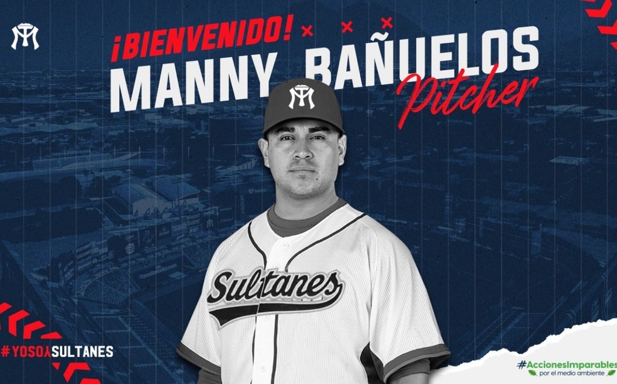 En los inicios de su carrera, Manny Bañuelos firmó con los Sultanes. (@SultanesOficial)