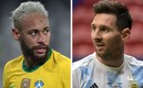 Neymar y Messi se verán las caras en la Final de la Copa América. FOTO: AFP.