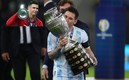 Tremenda coincidencia entre Messi y CR7. Fotos: Reuters y AFP