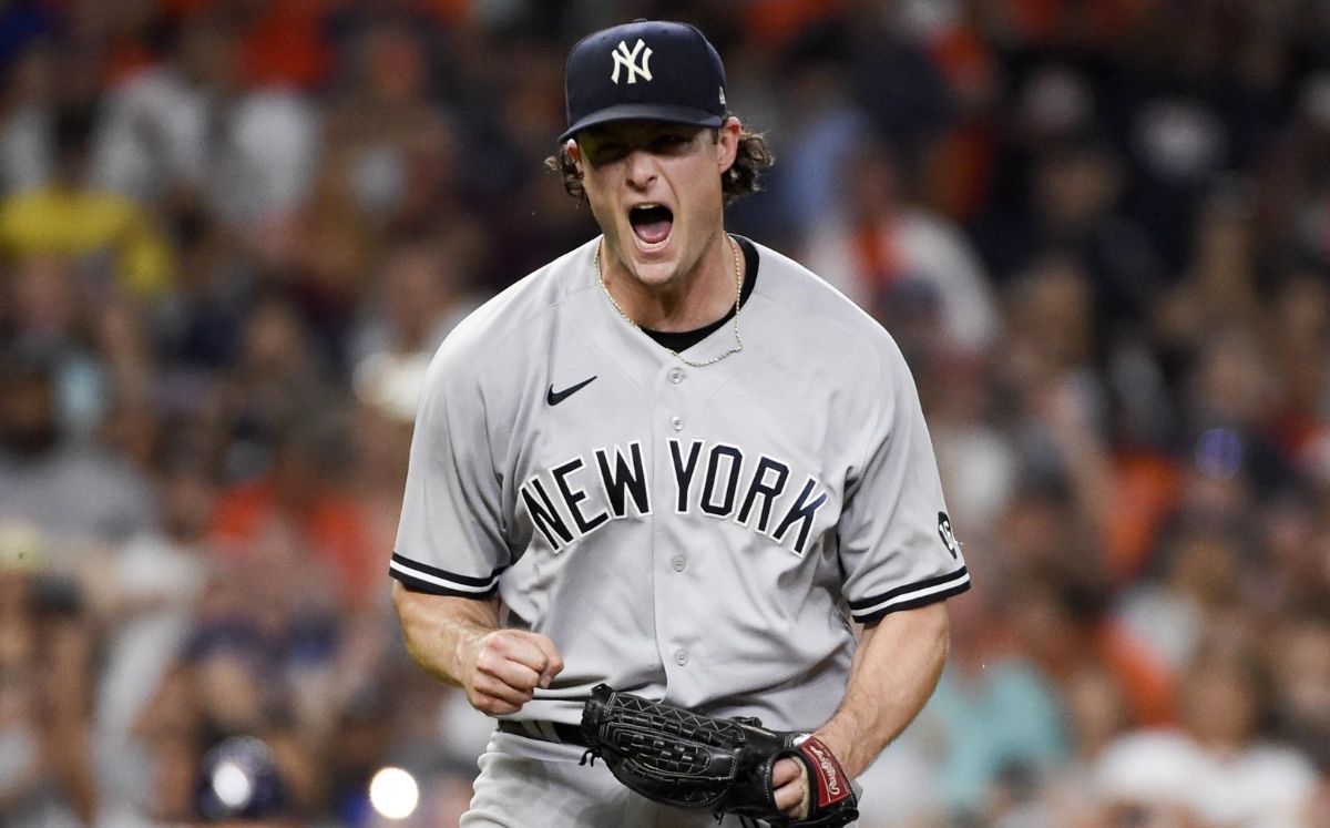Con la victoria ante Astros, Gerrit Cole ahora ha vencido a todos los equipos de la MLB. (AP)
