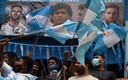 Diego Armando Maradona fue un ídolo en Argentina e Italia. (Foto: AFP)