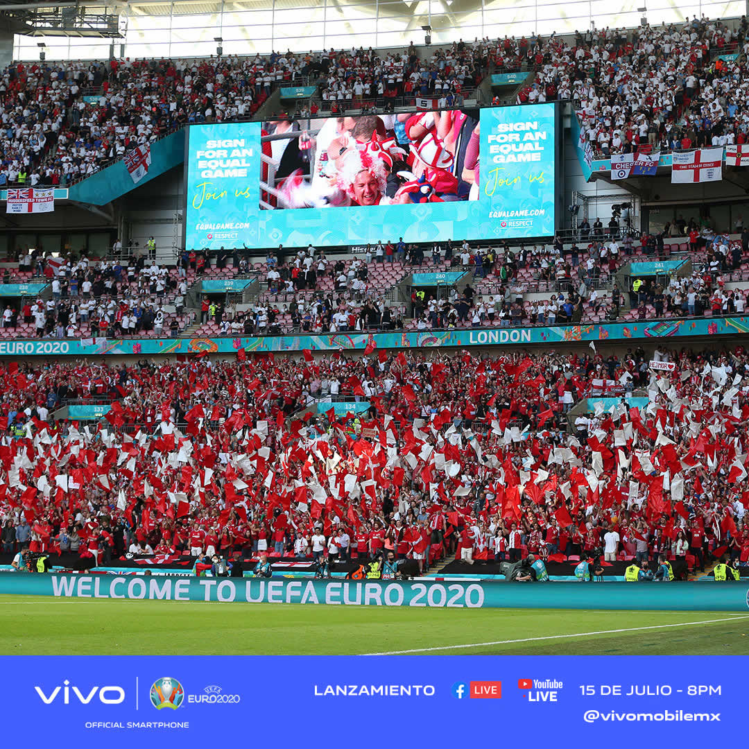 Inglaterra vs Dinamarca en Semifinales de la Euro 2020