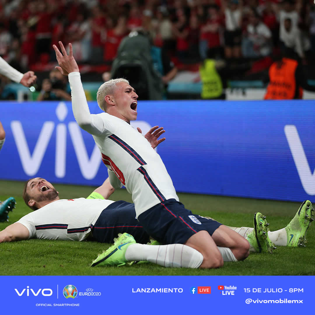 Inglaterra vs Dinamarca en Semifinales de la Euro 2020