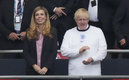 Johnson estuvo presente en Wembley (AFP)