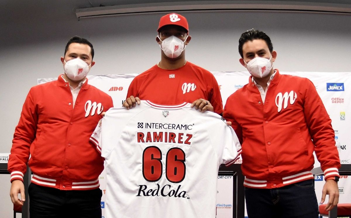 JC Ramírez regresa a México tras ser bicampeón con Tomateros de Culiacán en la LMP. (Enrique Gutiérrez)