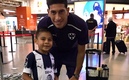 Hasta los niños se toman fotografías con el nuevo rayado. (Foto: POSTA Deportes)
