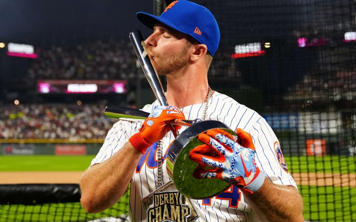 Pete Alonso se une al selecto club de Ken Griffey Jr. y Yoenis Céspedes. (@MLB)