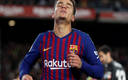 Coutinho , uno de los  fichajes más caros y que menos han respondido a los aficionados blaugranas. (Foto: EFE)