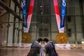 Deportistas se colocarán su medalla sin asistencia FOTO: AFP