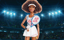 Figura coleccionable de Naomi Osaka FOTO: BARBIE